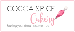Cocoa Spice Cakery Logo Tag