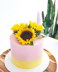 Sunflower Cake (7 days minimum notice)