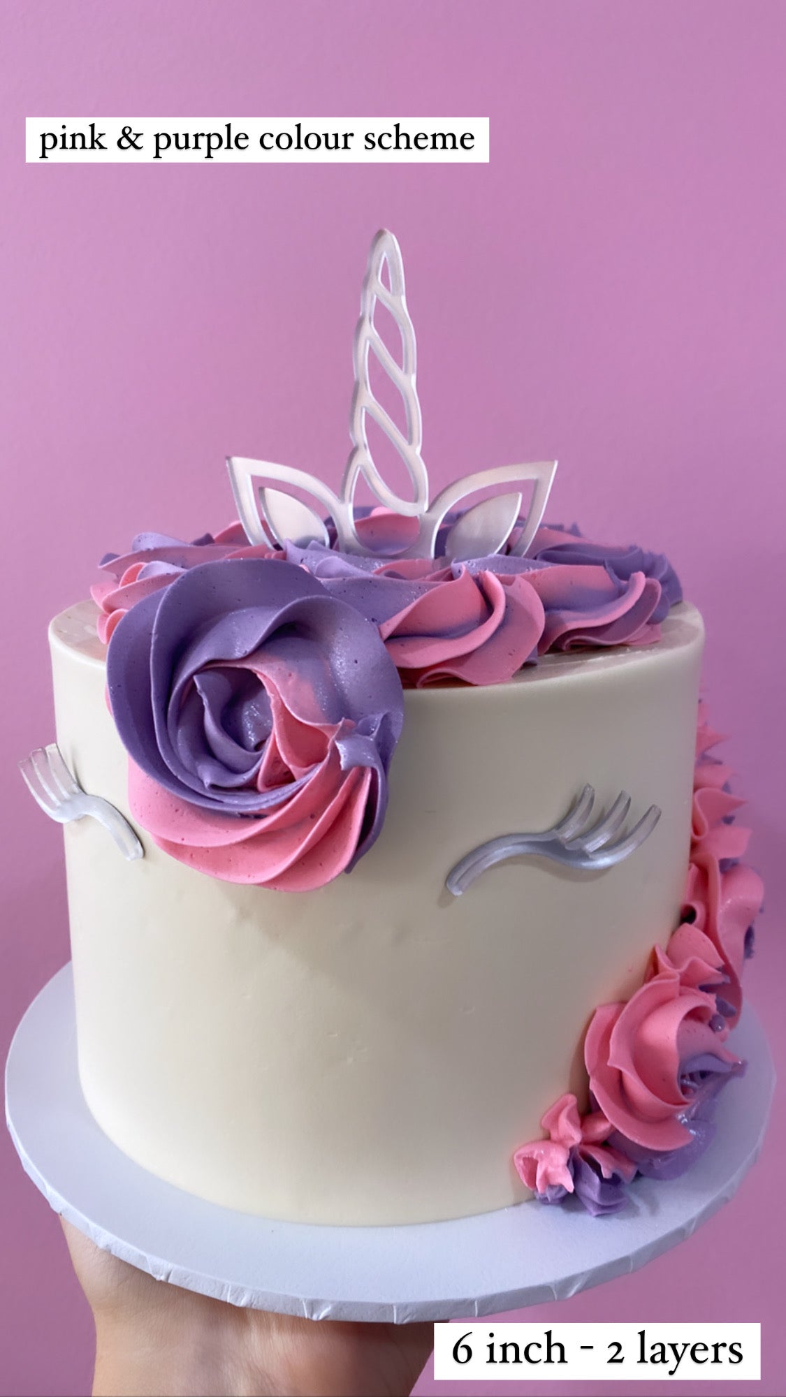 Unicorn Cake – Dessert First