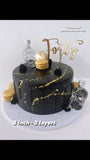 Black and Gold Cake (7 days minimum notice)