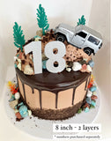 4WD Theme Cake (7 days minimum notice)